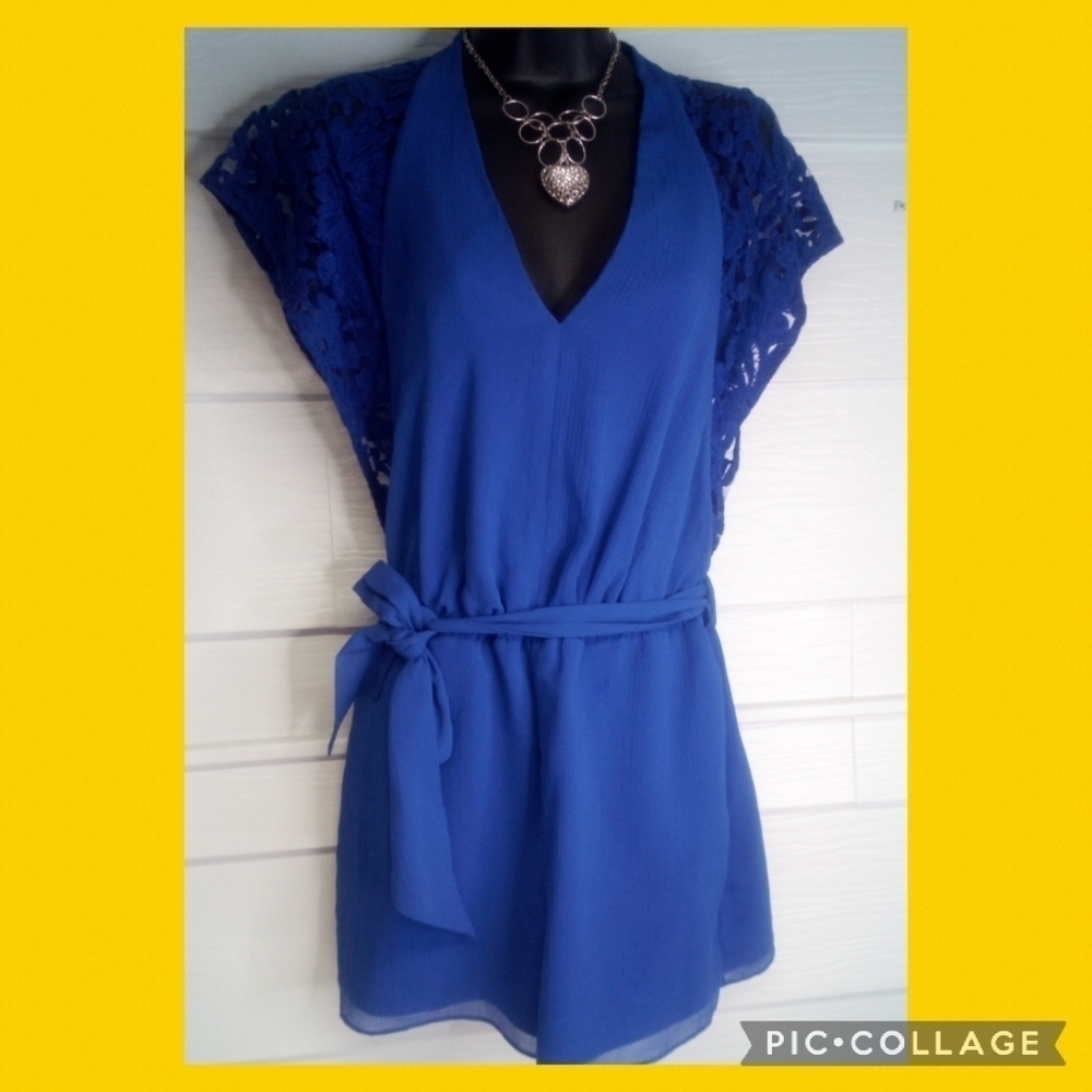 Blue Woman Romper.22